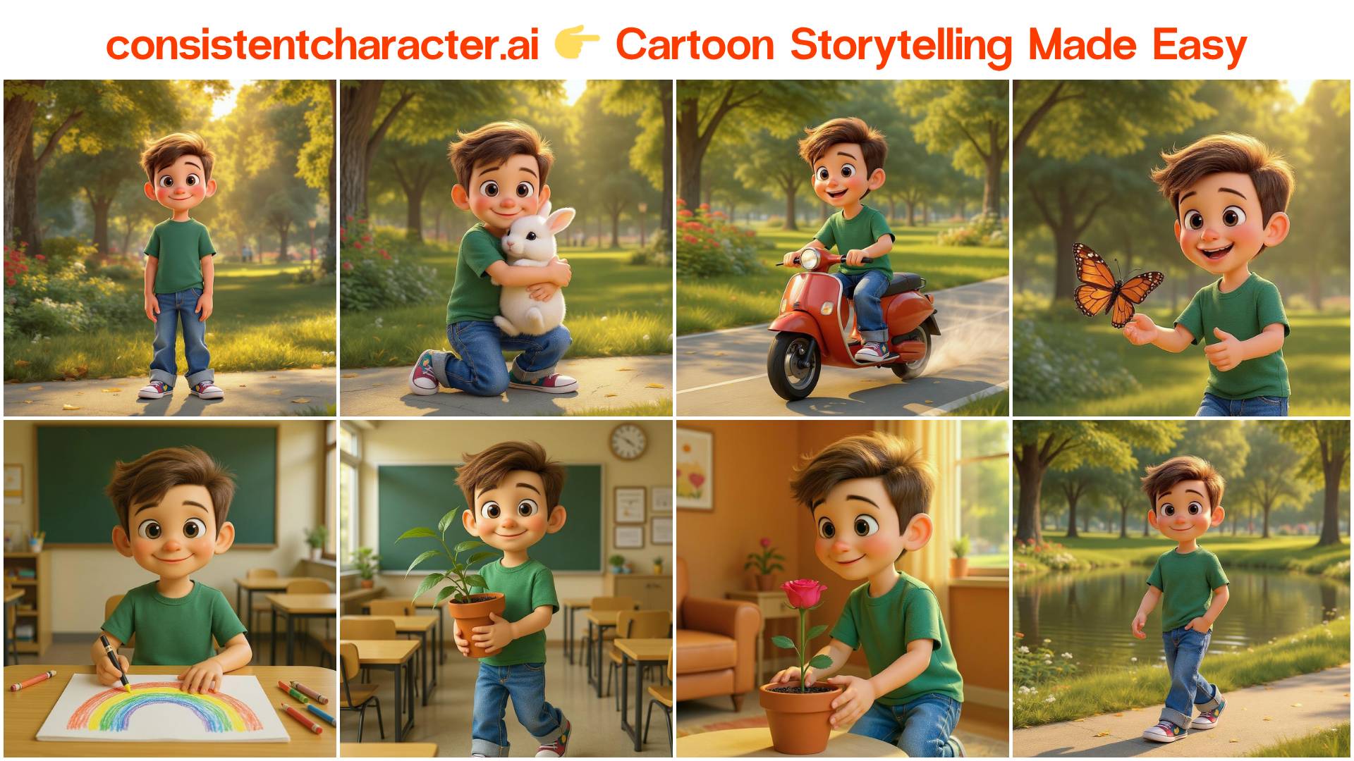 consistent character AI
