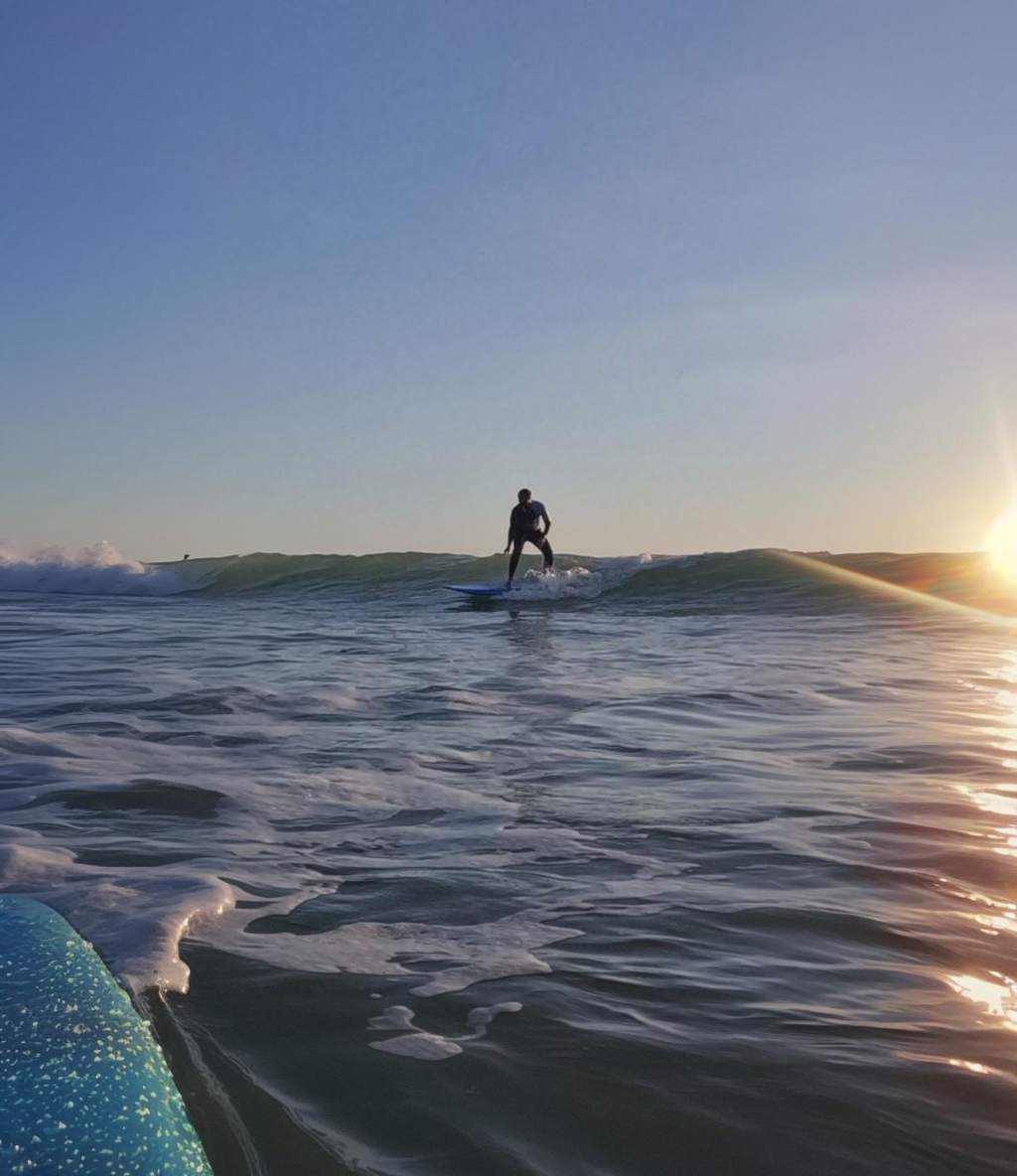 surfing in Baleal