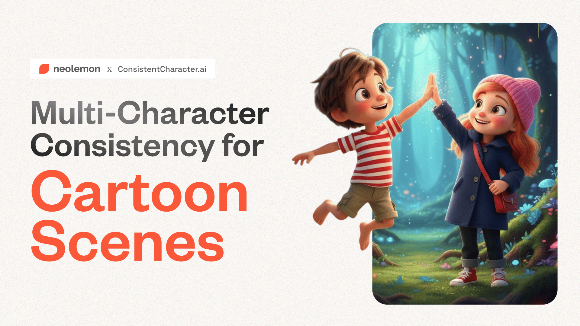 Multiple Character Consistency for AI Cartoon Scenes with ConsistentCharacter.ai