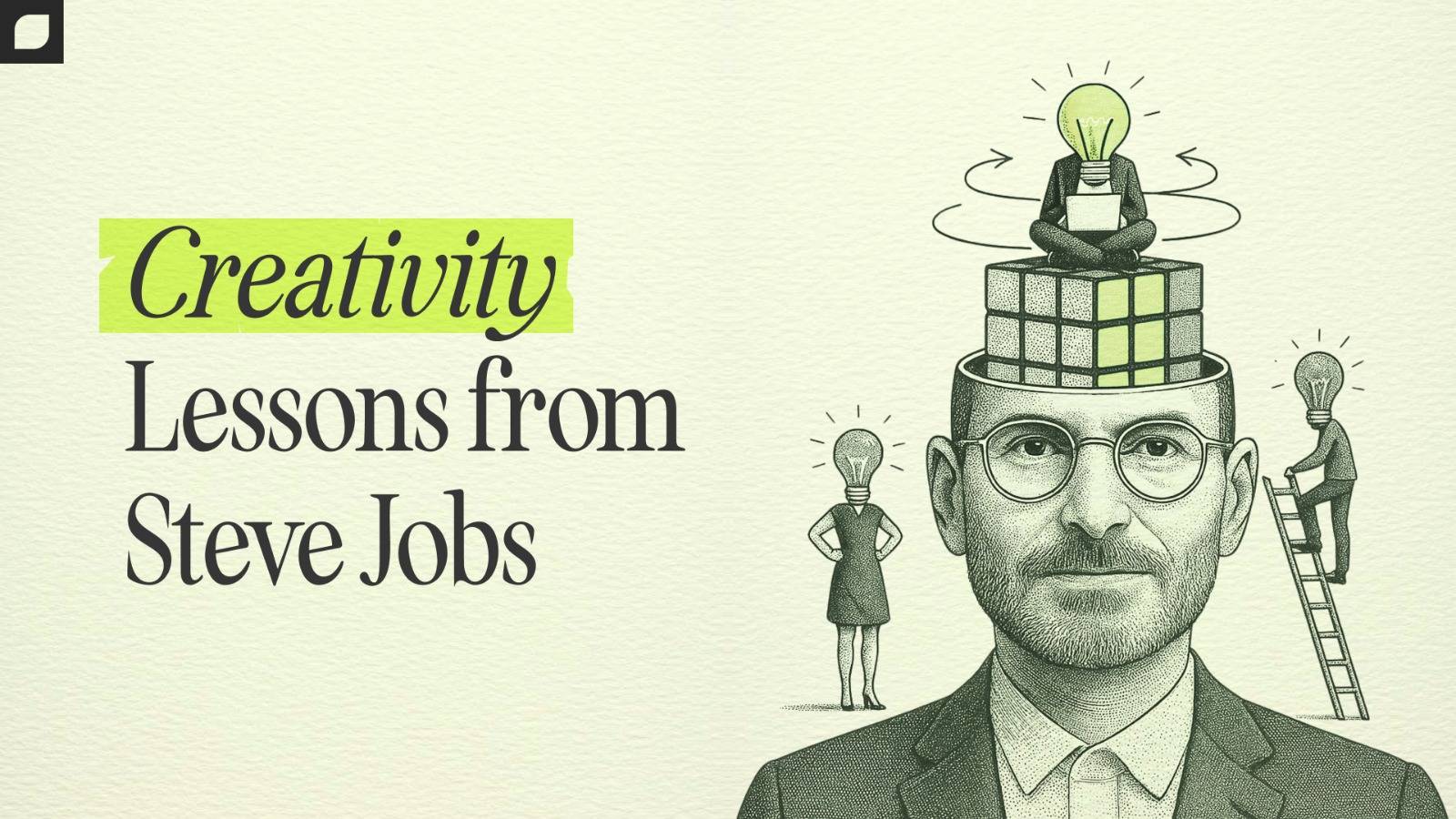 creativity lessons from Steve Jobs