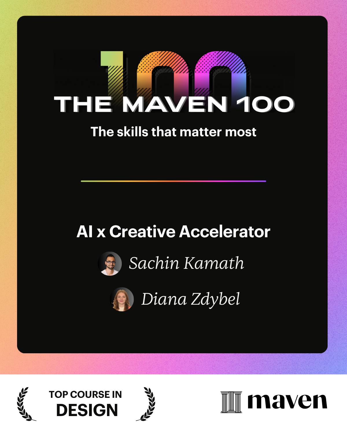AI for images Maven course