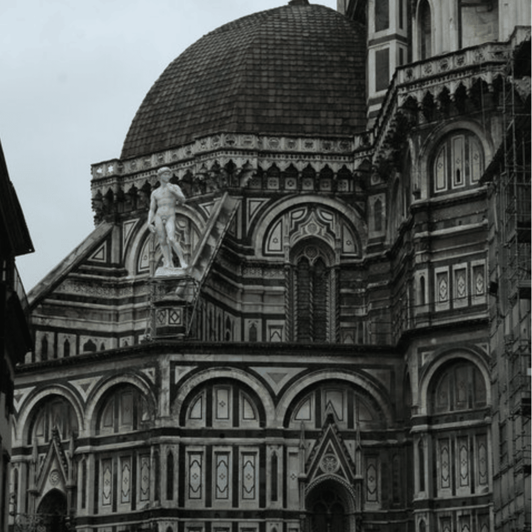 Top Right: David on the Duomo by Team Florens 2010.