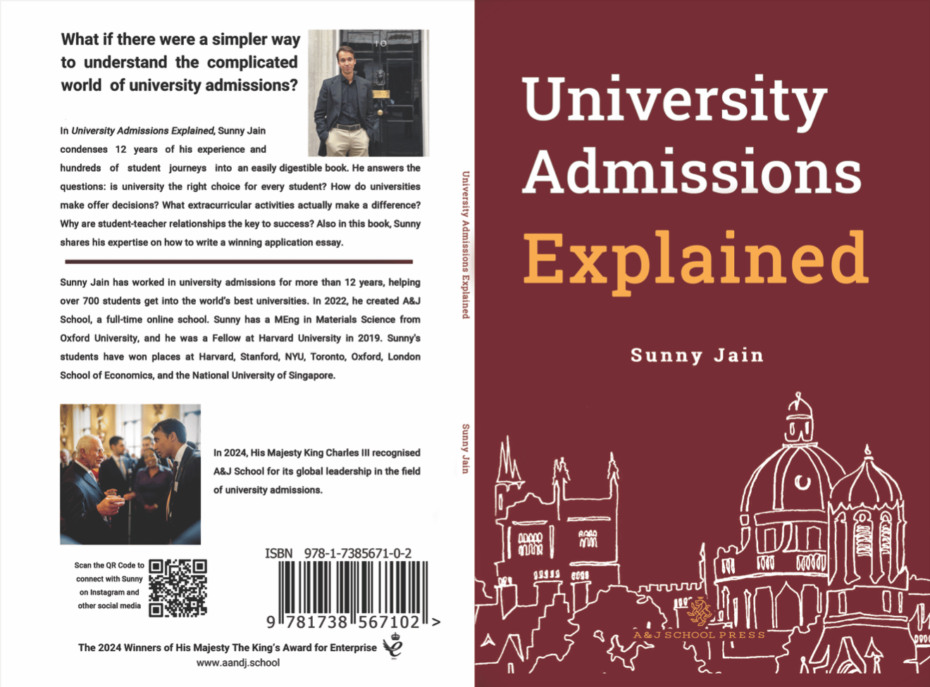 Cover page of University Admissions Explained