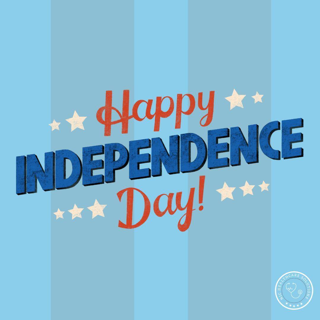 Have a safe and Happy 4th of July from all of us here at NJC Healthcare Solutions.
