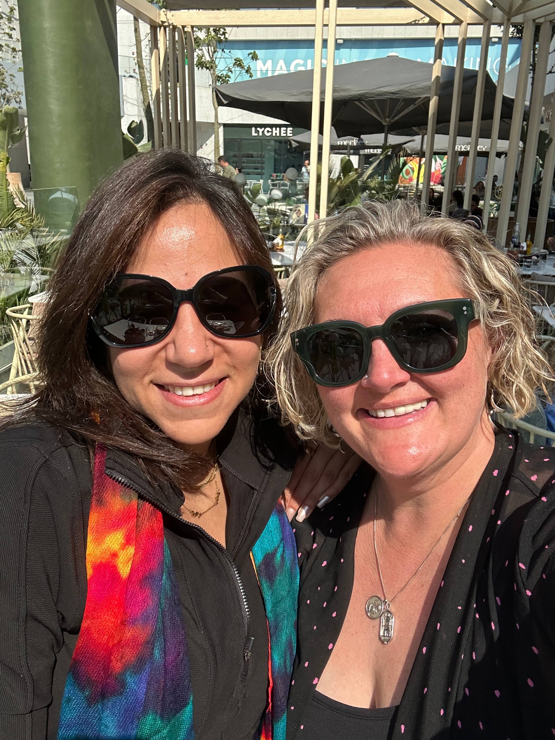 Jess and Soha in Cairo