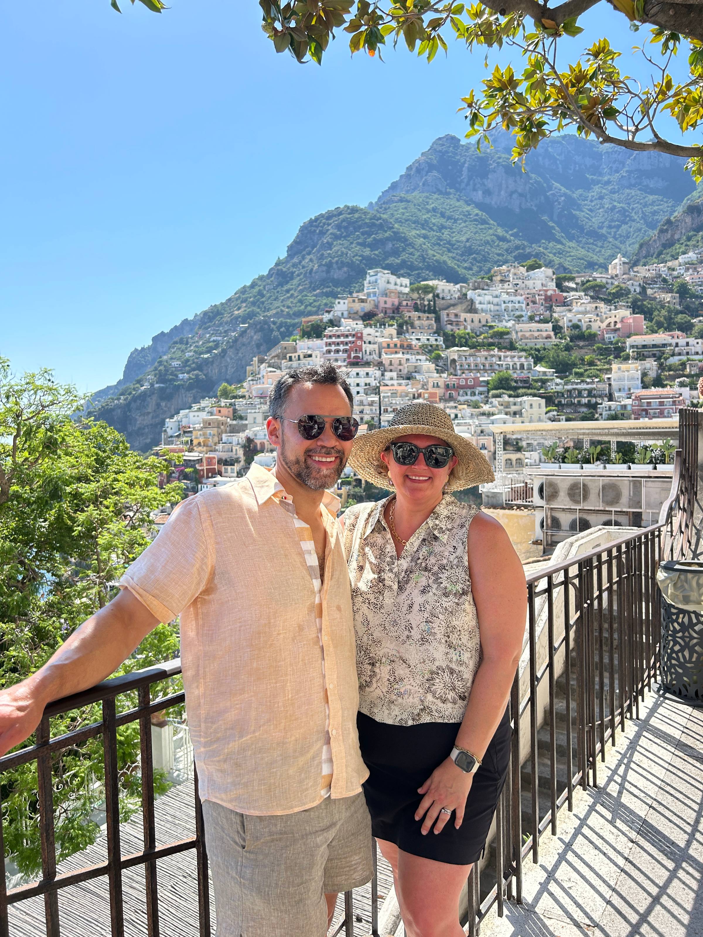 Jess & Jeremy in Positano, IT