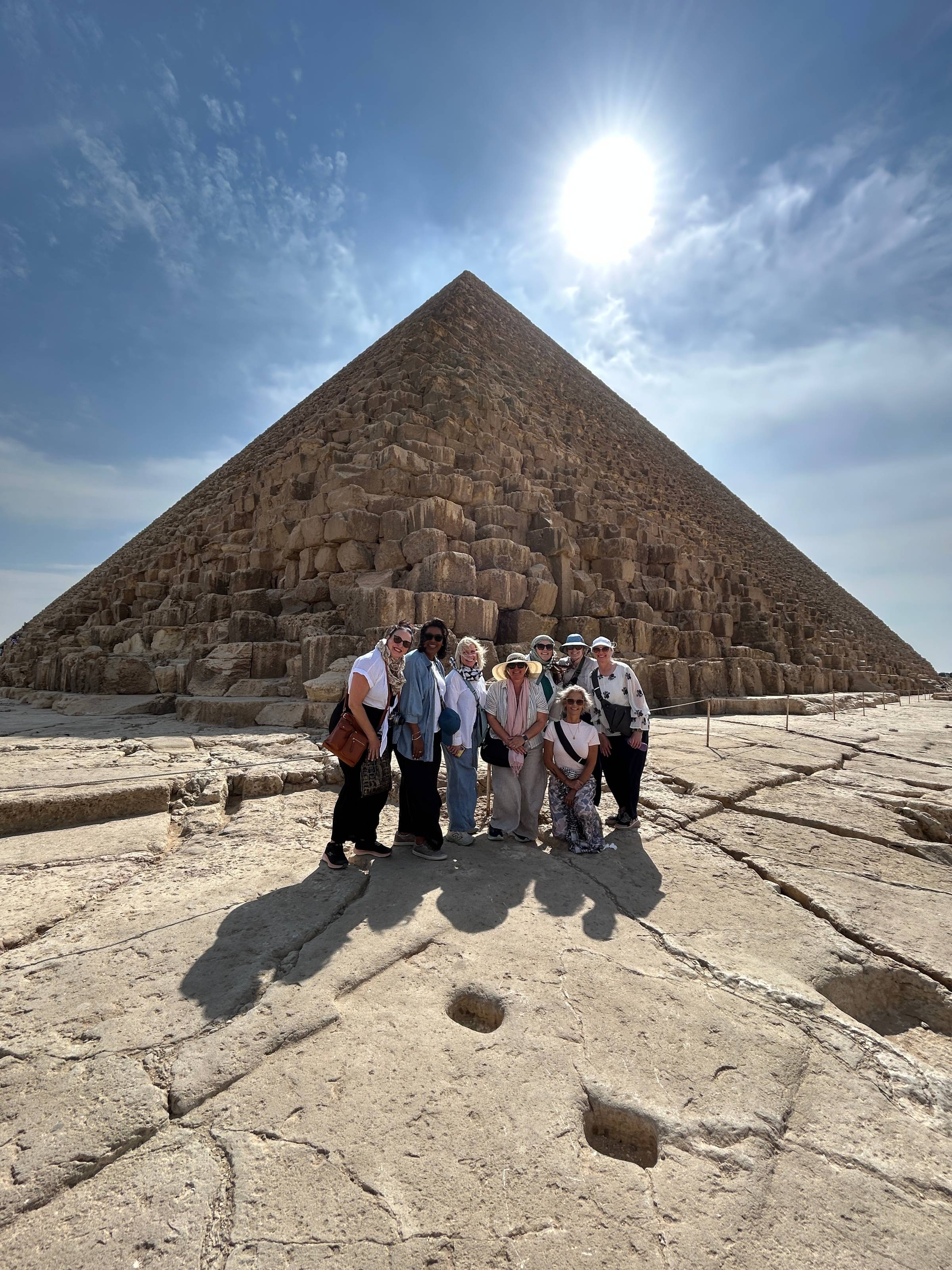 Built to Last Participants at the Pyramids