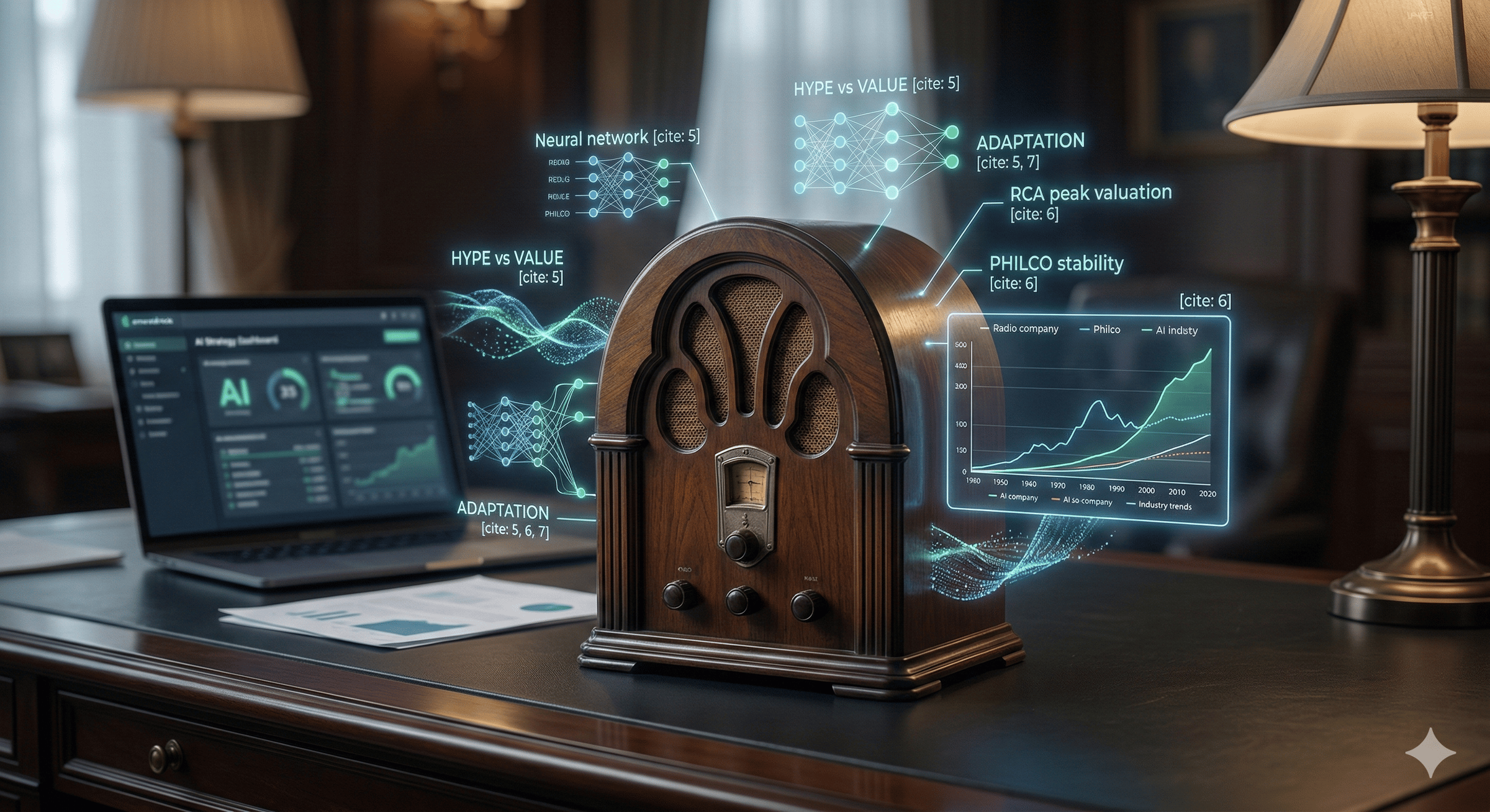 Is your business ready for AI disruption? Discover why the 1920s radio boom is the perfect template for a resilient AI strategy. Learn how smaller players can outmaneuver enterprise giants by focusing on the 'Philco Moment' of value over hype