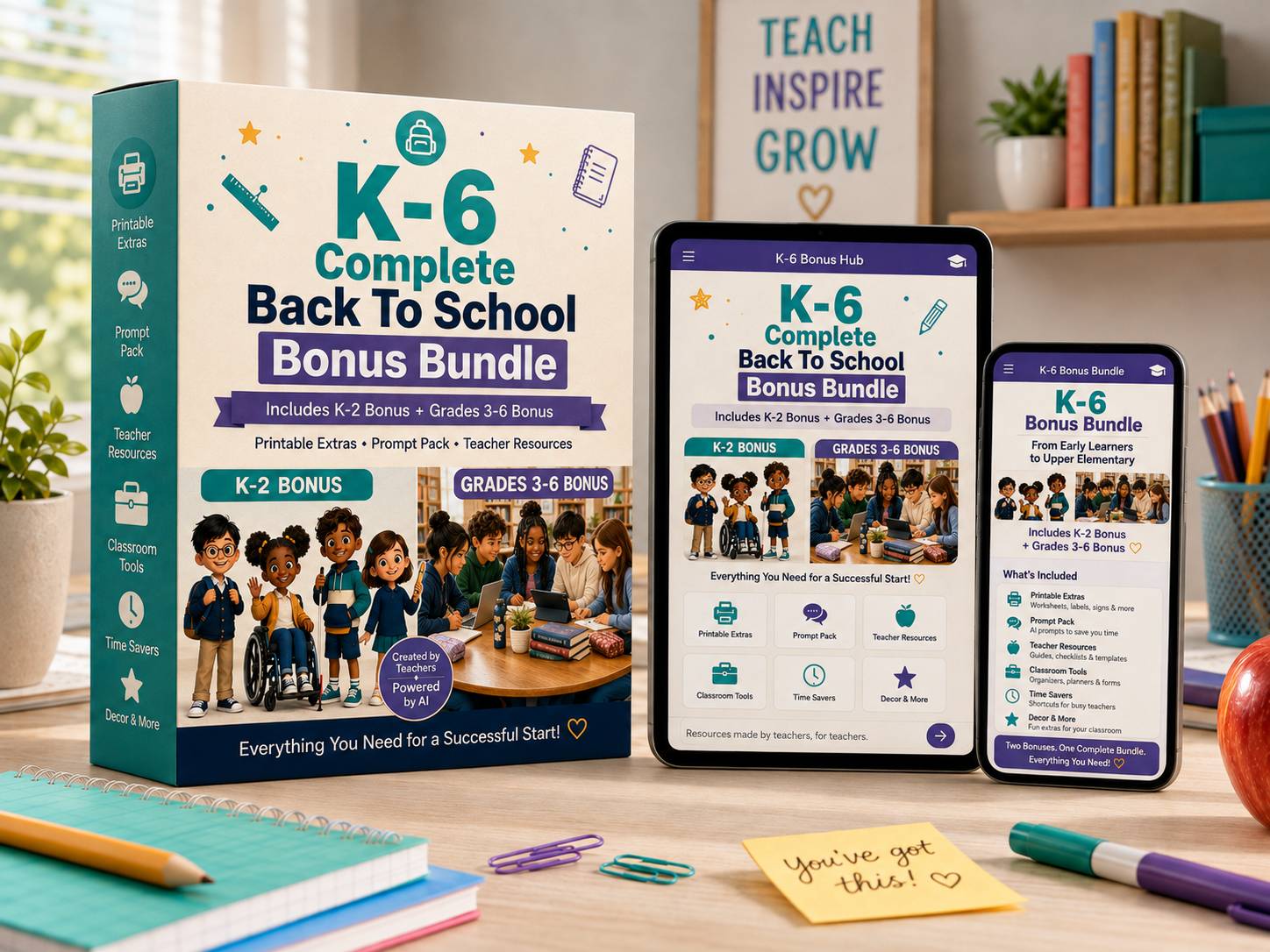 K-6 Complete Back To School Bundle