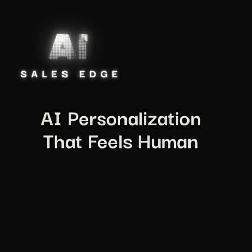 AI Personalization That Feels Human