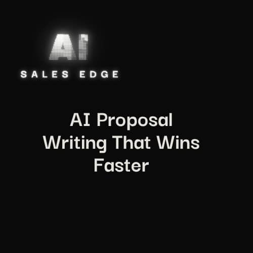 AI Proposal Writing That Wins Faster
