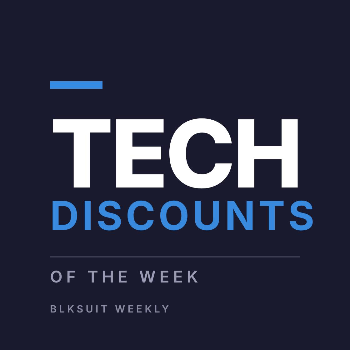 Tech discounts this week