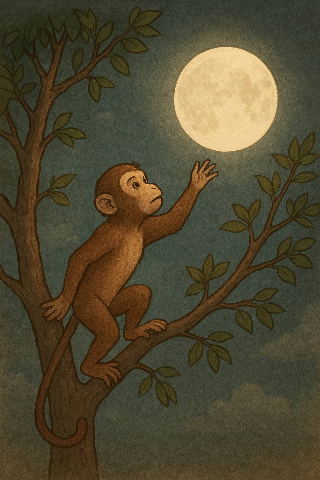 El mono y la Luna - Test del Cerebro Ruidoso