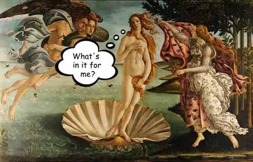 venus de boticelli