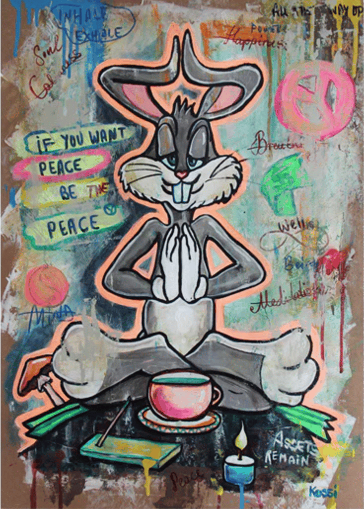 bugs bunny in peace de Kristin kossi