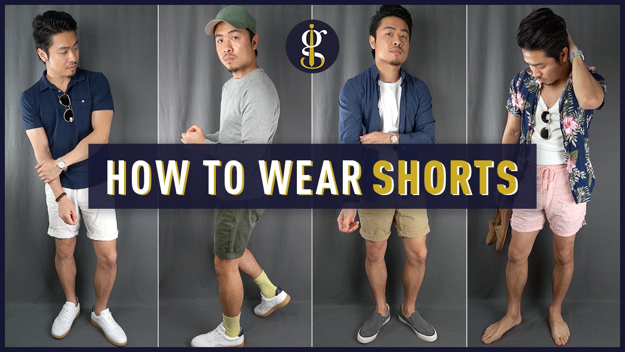 how to wear shorts with style