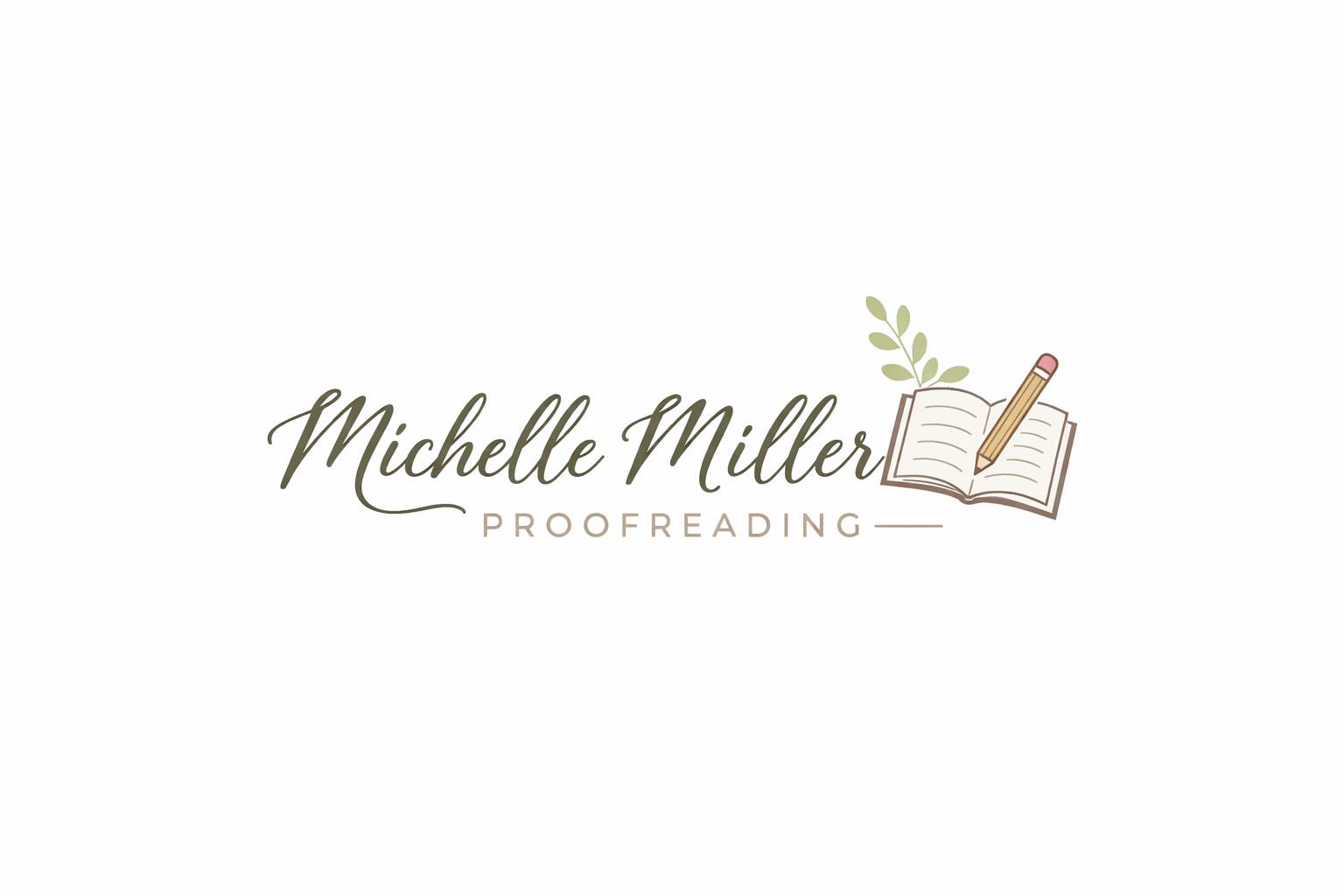 Michelle Miller Proofreading; nonfiction proofreader for Christian authors; Christian nonfiction proofreader