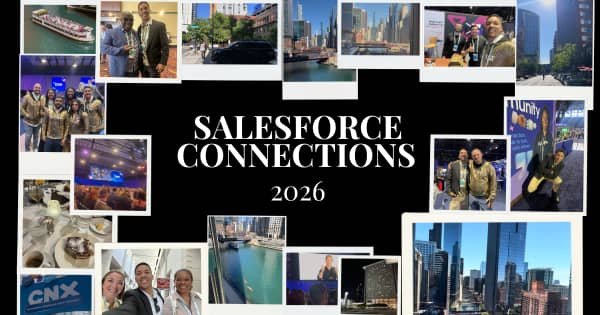 Salesforce connections pictures of kaelan moss in chicago with salesforce people