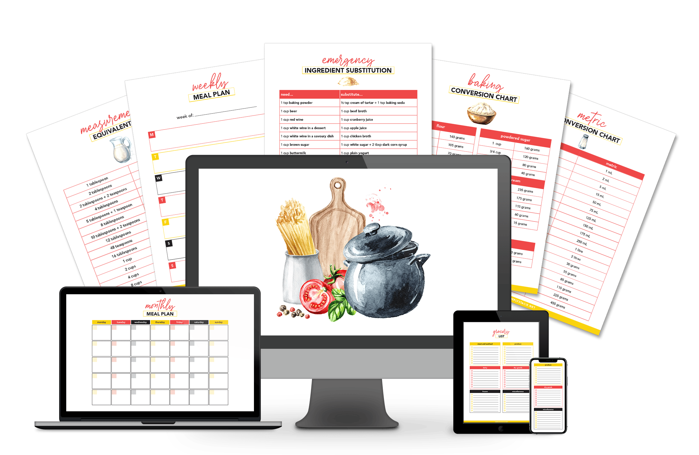 Recipe Binder Printables