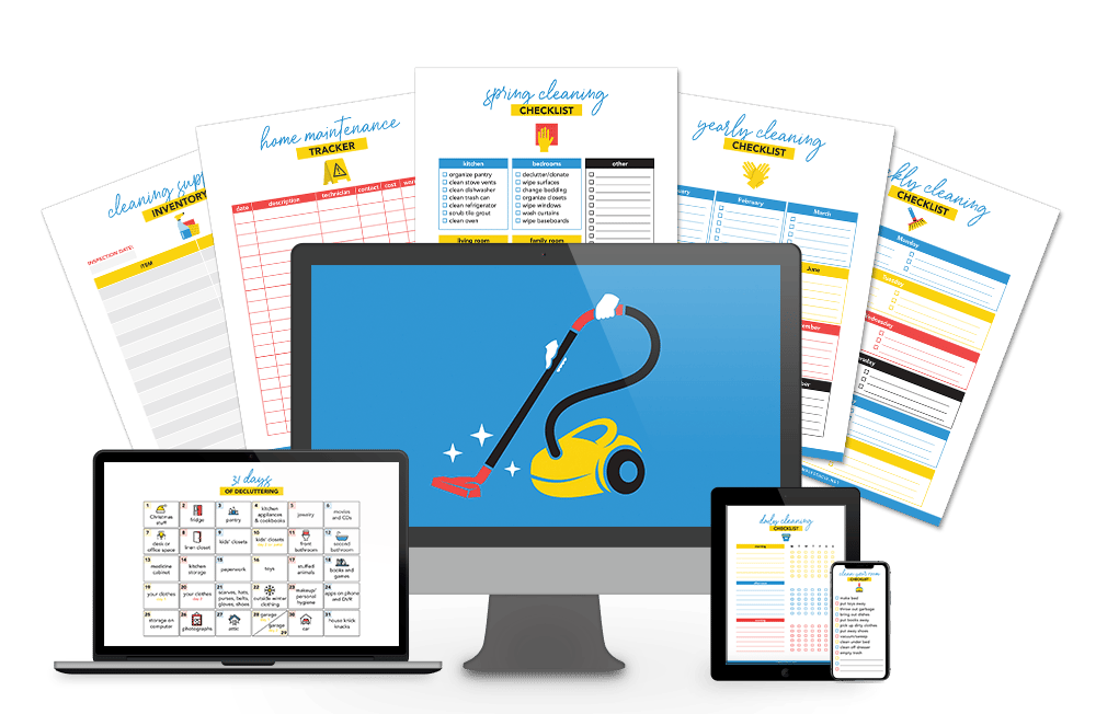 Cleaning Binder Printable