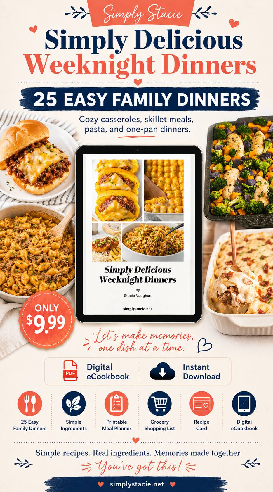 Simply Delicious Weeknight Dinners eCookbook