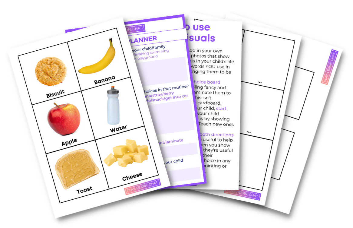 FREE DOWNLOAD | Visuals Template and Worksheet to help your child's ...