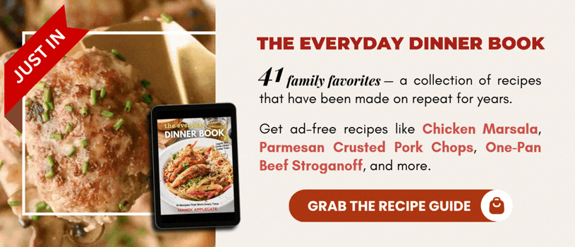 The Everyday Dinner Book - Grab the recipe guide