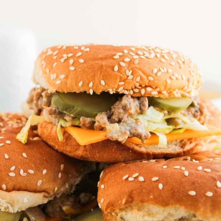 Big Mac Sloppy Joes