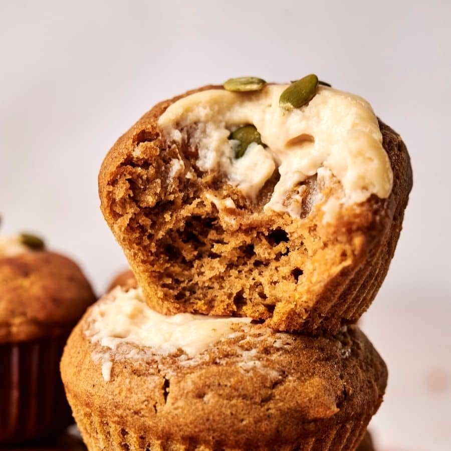 Pumpkin Cream Cheese Muffins