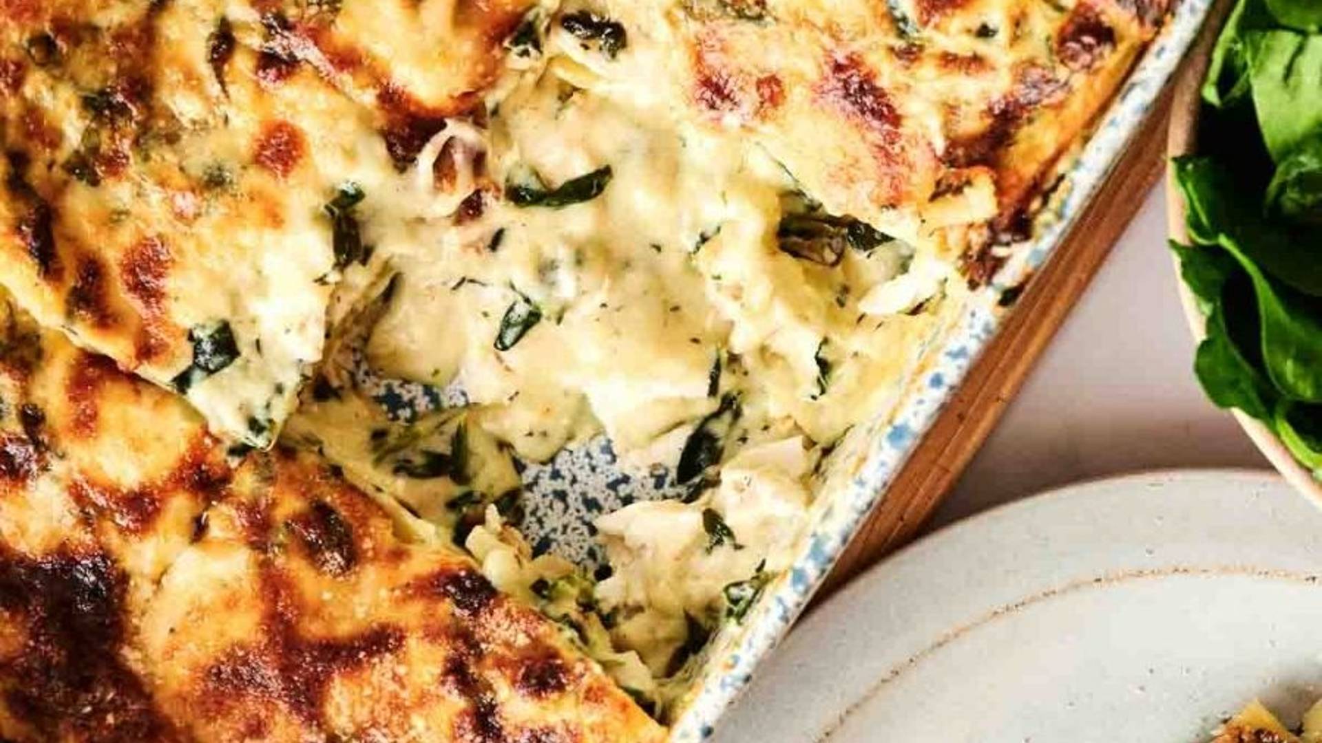 Chicken Alfredo Lasagna