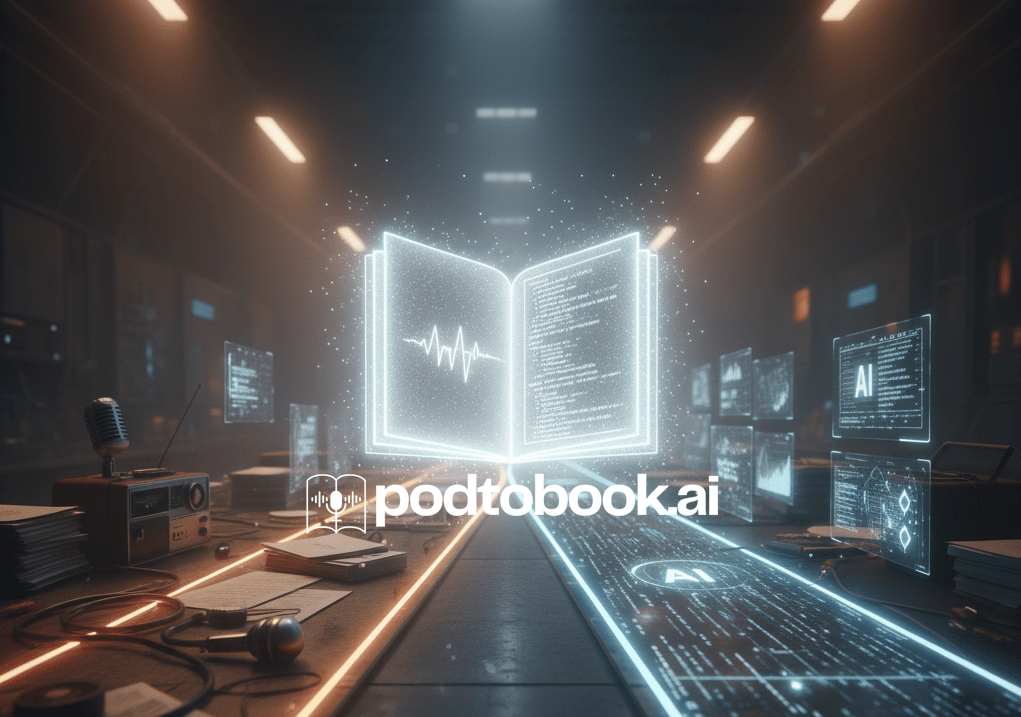 Learn how a simple conversation sparked the AI innovation that solves content repurposing. Turn your podcast into a book manuscript with Podtobook.com