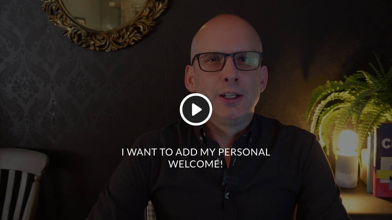 Watch my welcome video