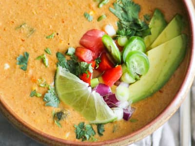 vegan corn chowder