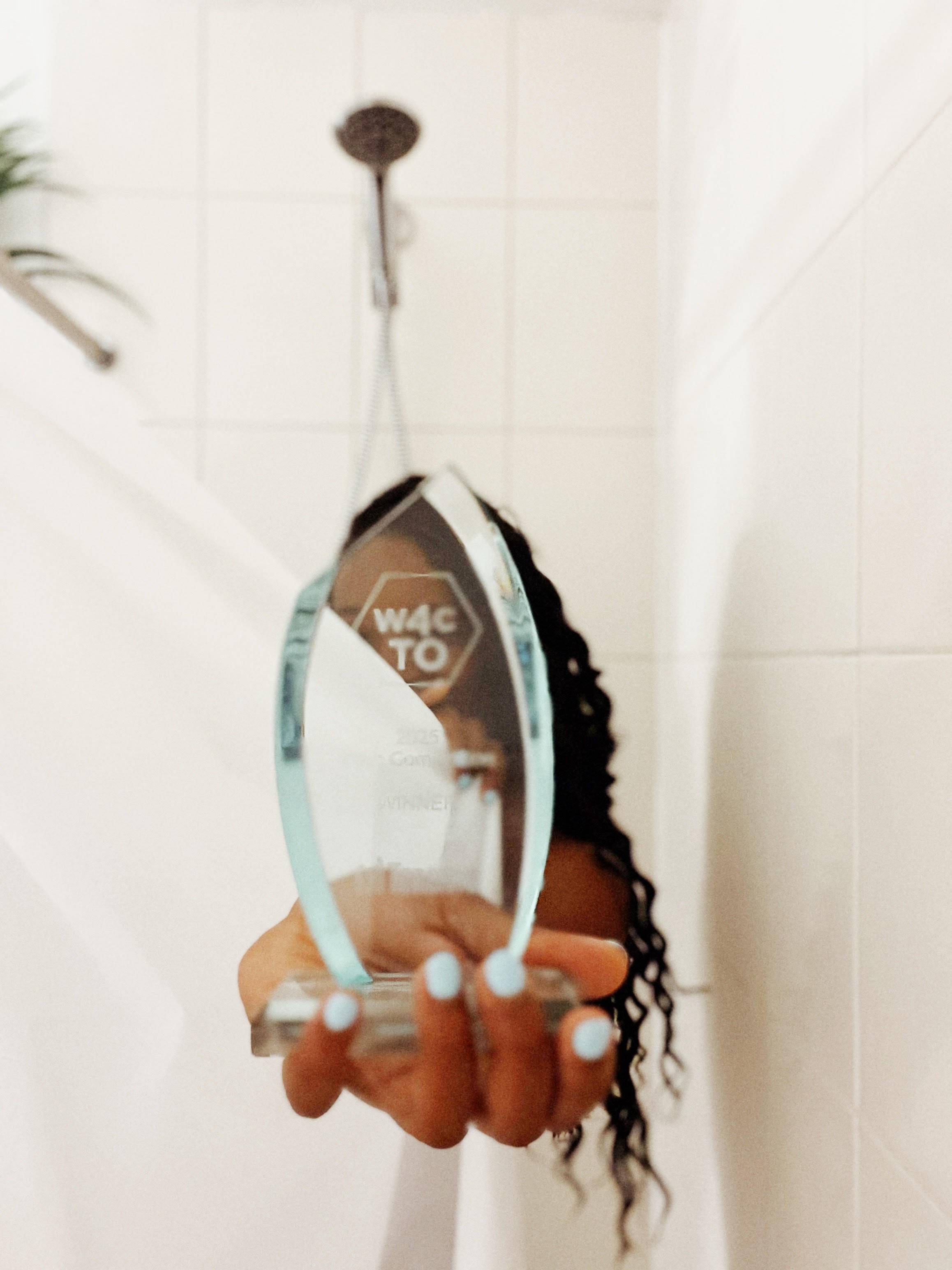 Award-winning ideas flow in the shower #thinkshowerthoughts