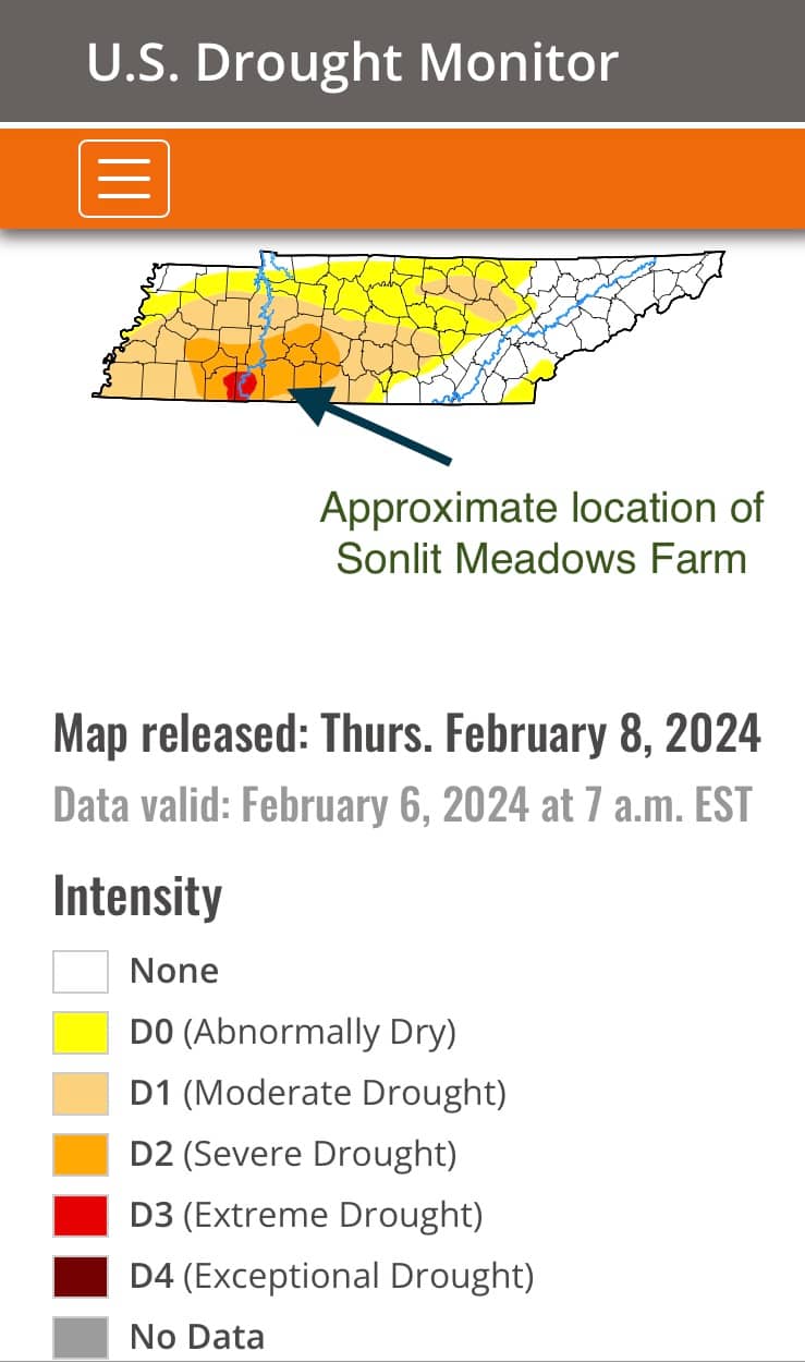Is the drought over?? (We still need more rain...)