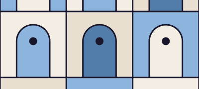 Stillform arch mosaic pattern