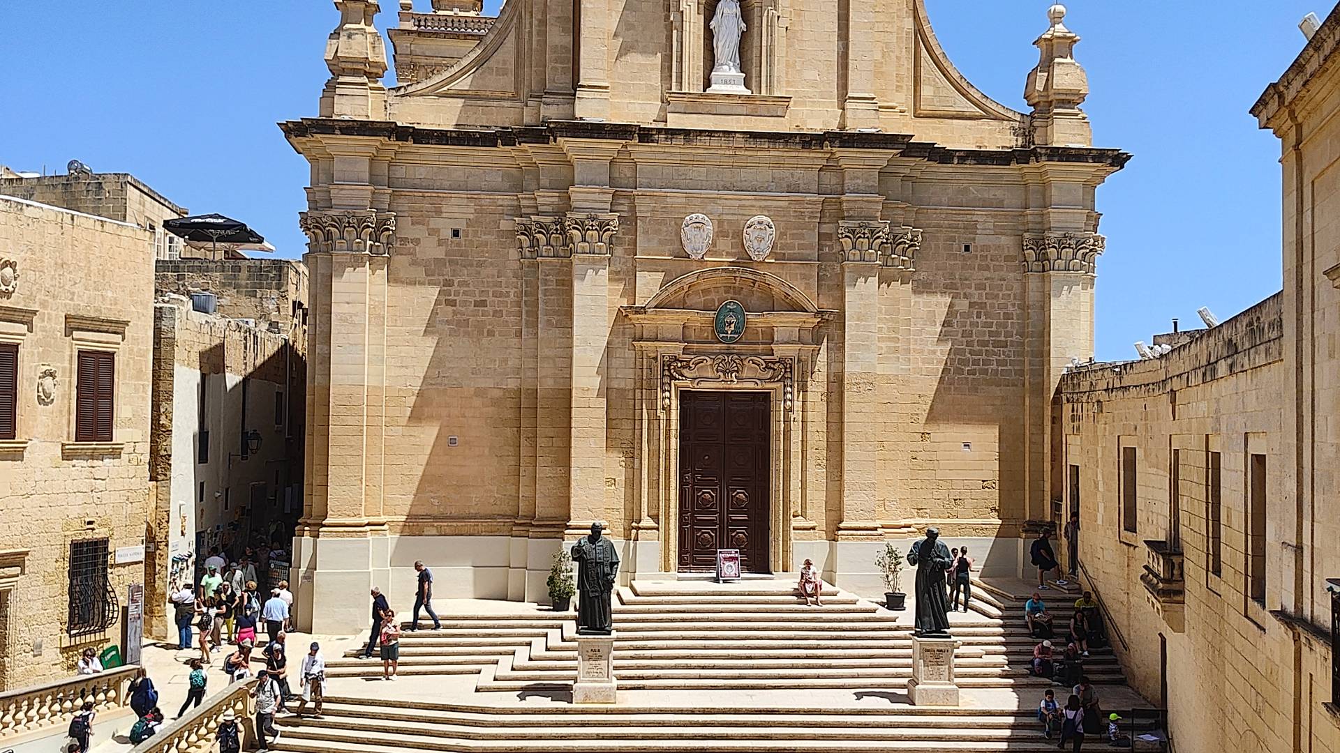 the citadella in Victoria, Gozo