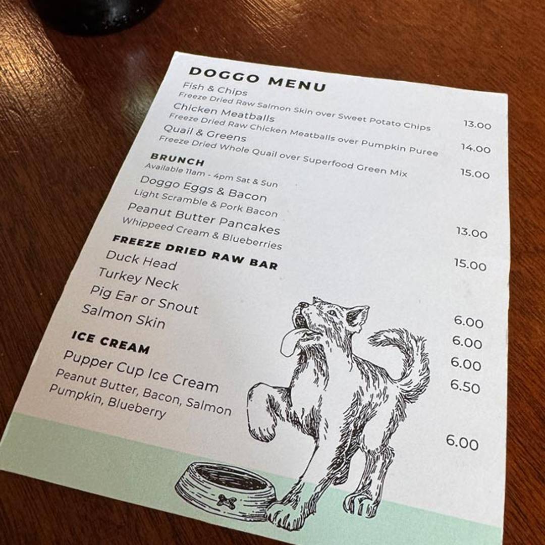 Chateau Le Woof dog-friendly restaurant NYC