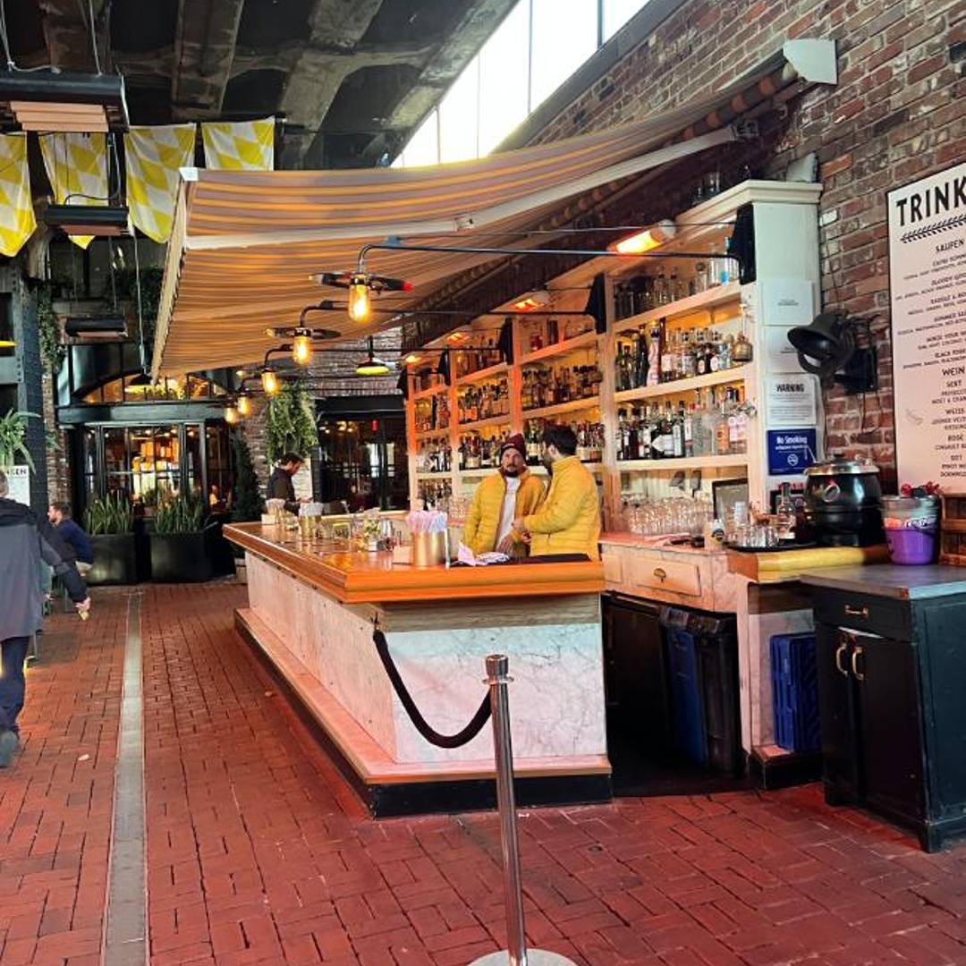 Dog Friendly Bar Standard Biergarten Meatpacking NYC