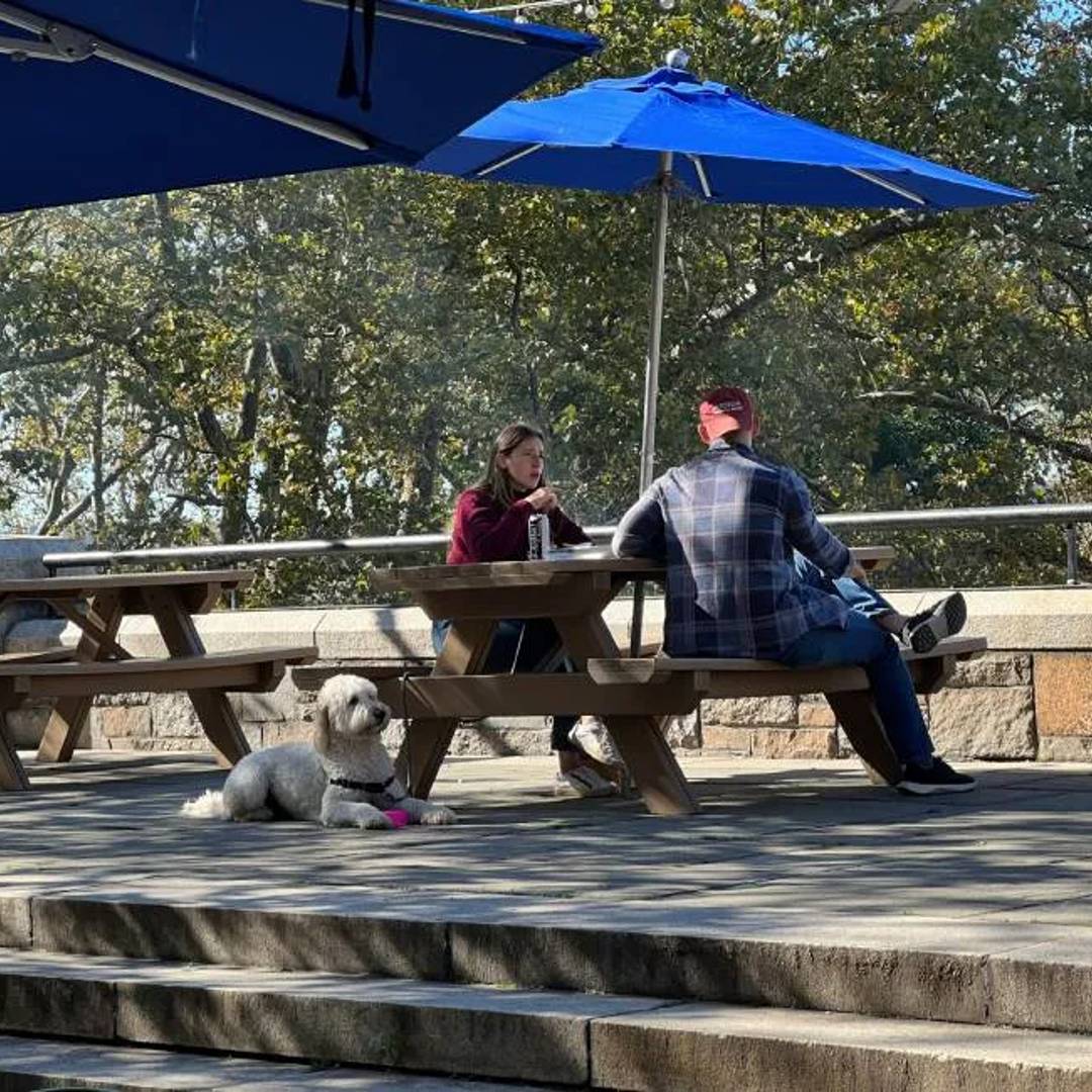 Ellington in the Park dog-friendly restaurant in NYC