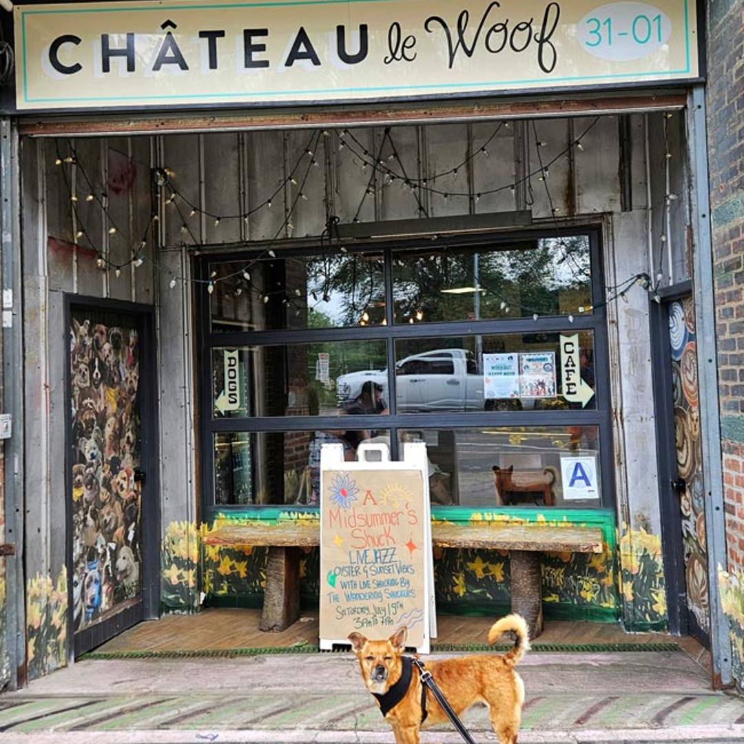 Chateau Le Woof dog-friendly cafe