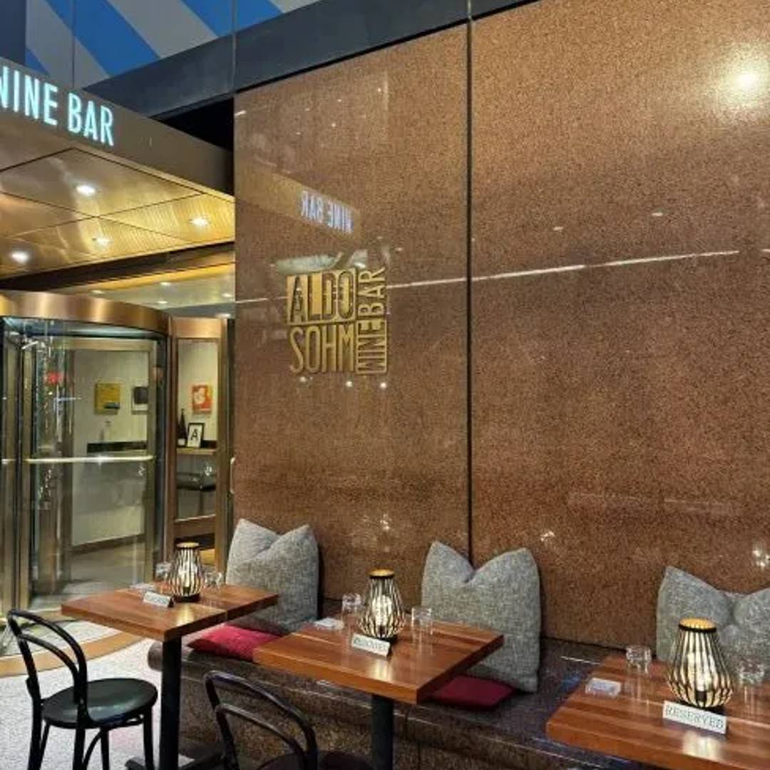 Aldo Sohm Dog Friendly Wine Bar NYC