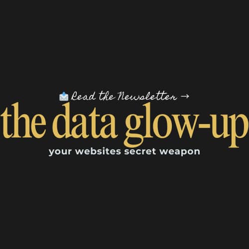 Data driven websites