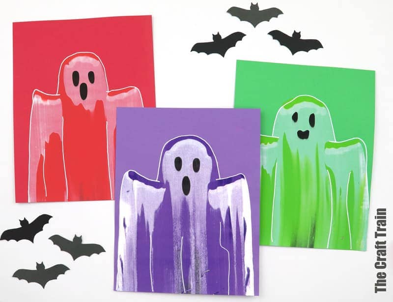 Spooky Scrape Art