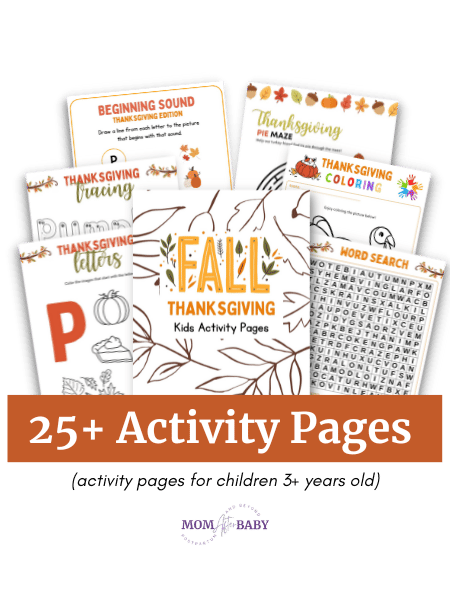 Thanksgiving Activity Workbook