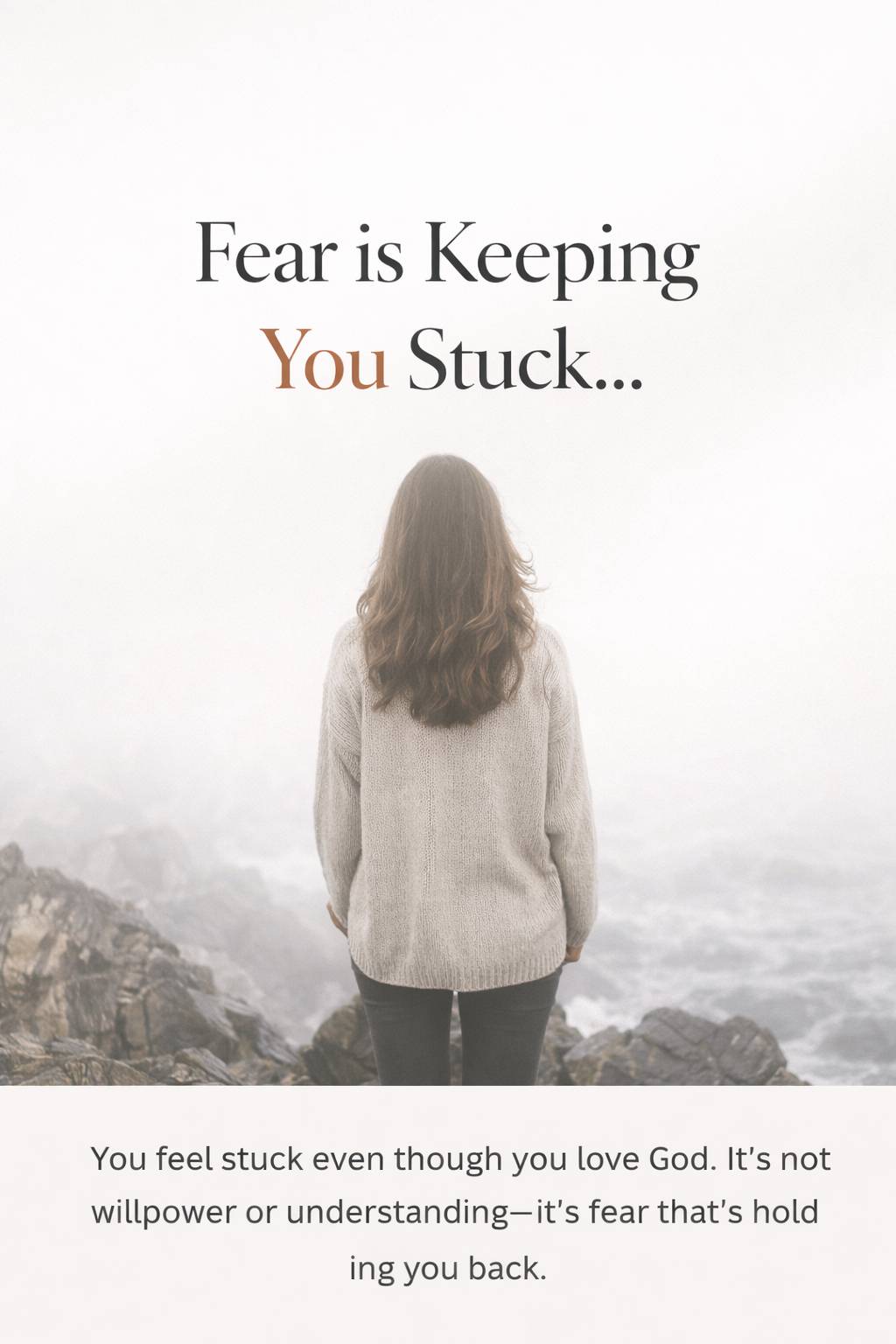 a woman looking out over a cliff overlooking the ocean