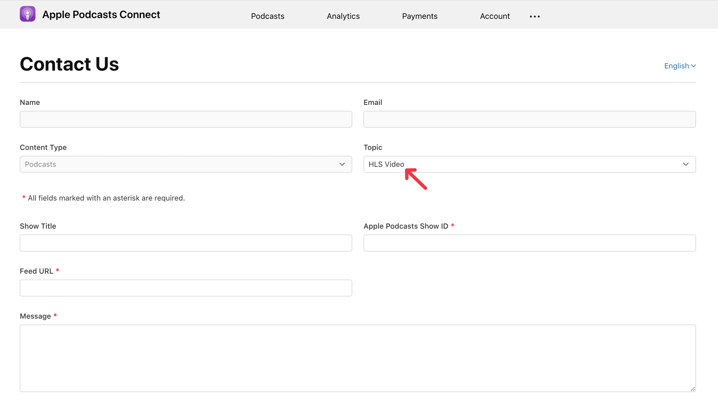 Ask Apple to approve your account for video!