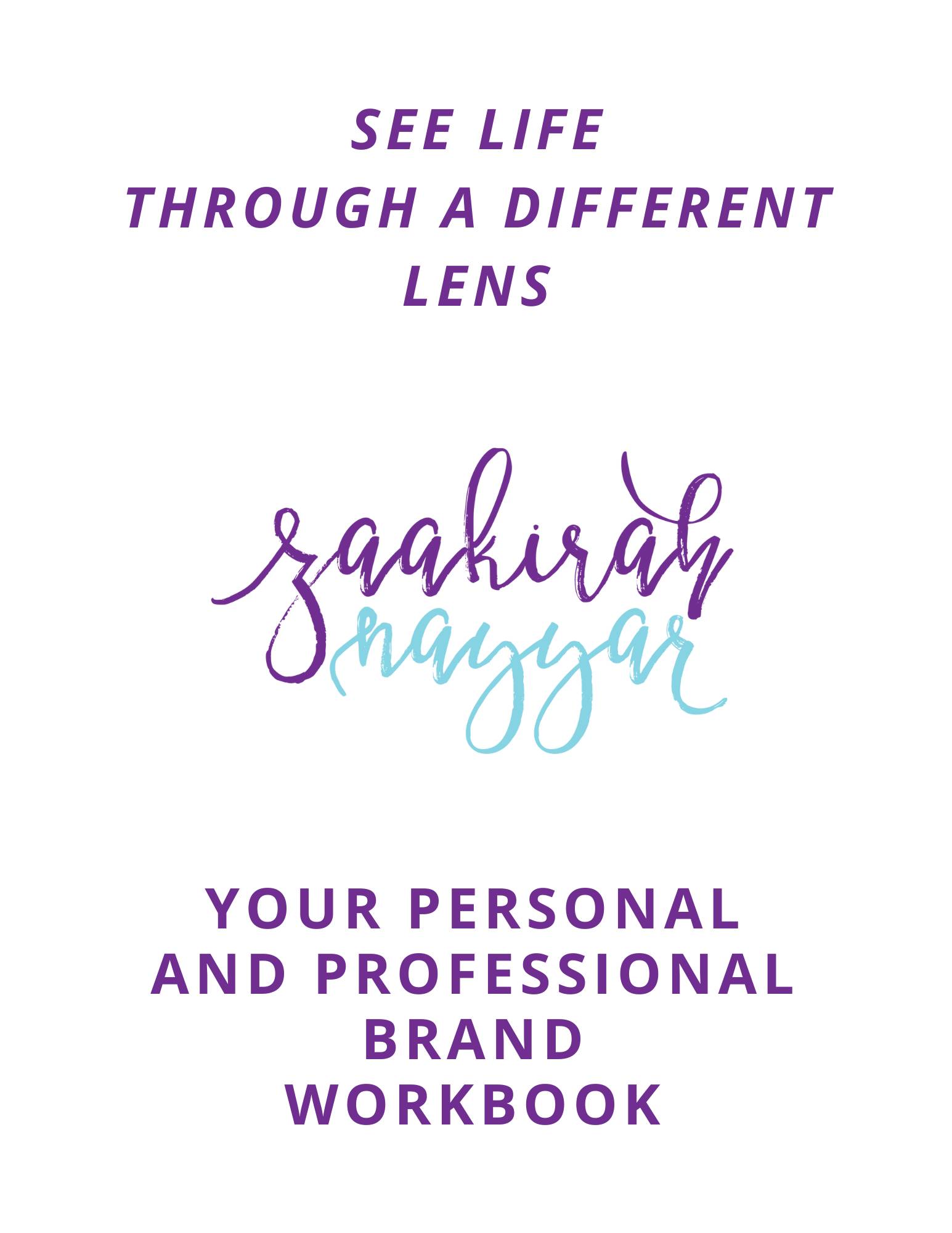 My Brand Building WorkBook