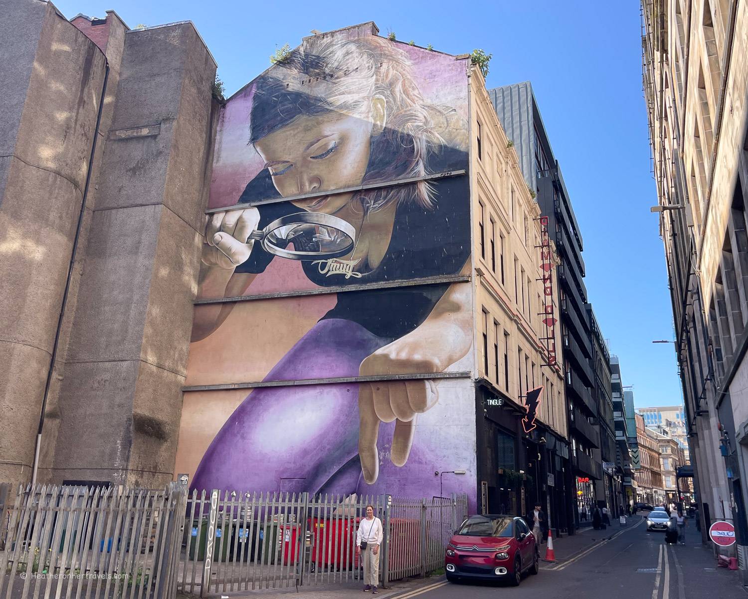 Glasgow first impressions + sweet street art