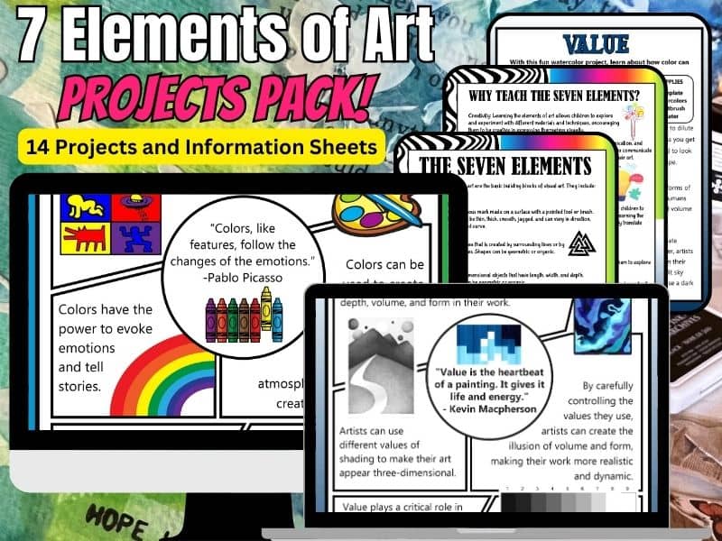 The 7 Elements of Art - Little Bins for Little Hands